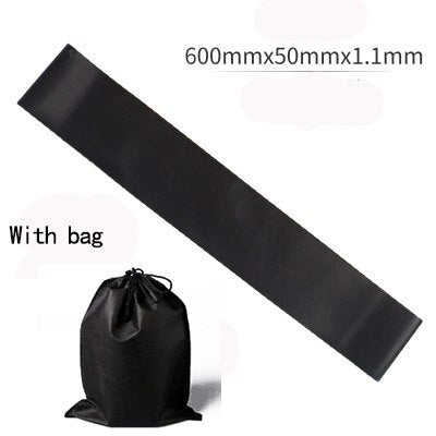 Yoga Rubber Resistance Bands Indoor Outdoor Fitness Equipment 0.4mm-1.2mm Pilates Sport Training Workout Elastic Bands