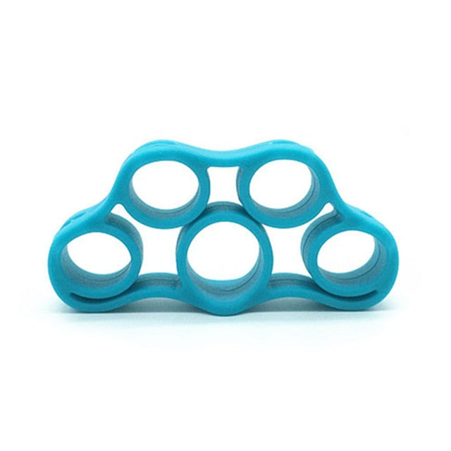 Finger Gripper Strength Trainer Resistance Bands Hand Grip Wrist Trainer Yoga Stretcher Wrist Exercise Fitness Equipment 8