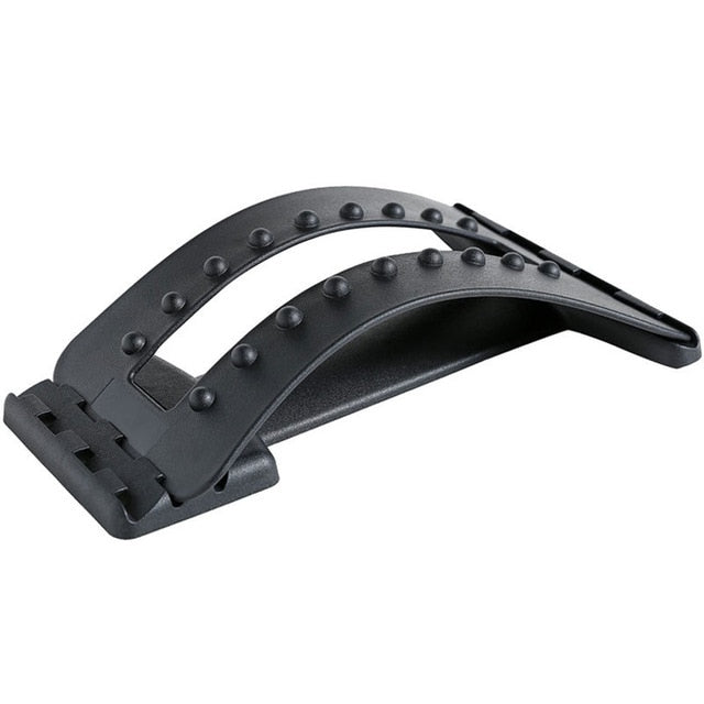 Back Massager Stretcher Equipment Waist Massage Instrument Massageador Fitness Lumbar Support Relaxation Spine Spine Pain Relief
